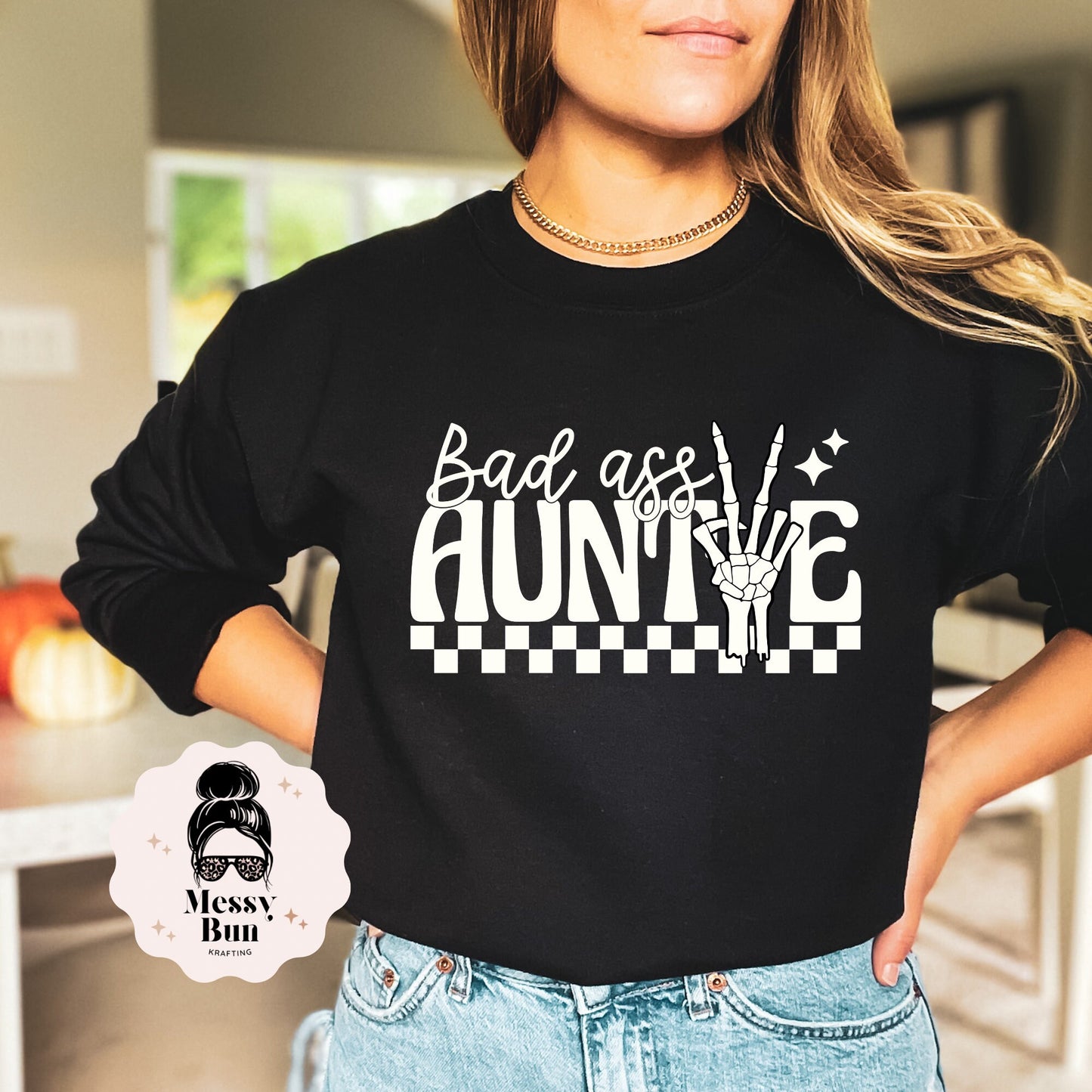 Bad ass Auntie T-shirt, Tia Shirt, Aunt Shirt,