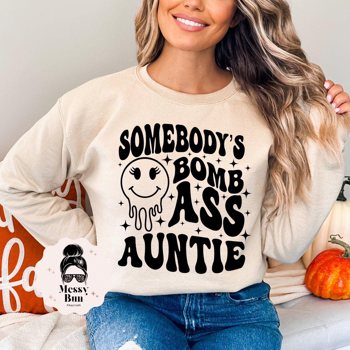 Somebody's Bomb Ass Auntie T-shirt, Tia Shirt, Aunt Shirt,