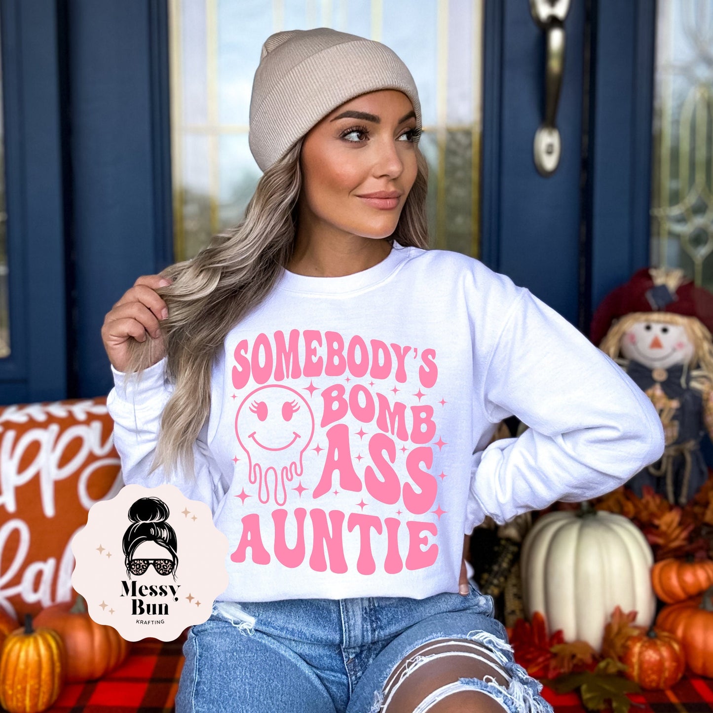 Somebody's Bomb Ass Auntie T-shirt, Tia Shirt, Aunt Shirt,