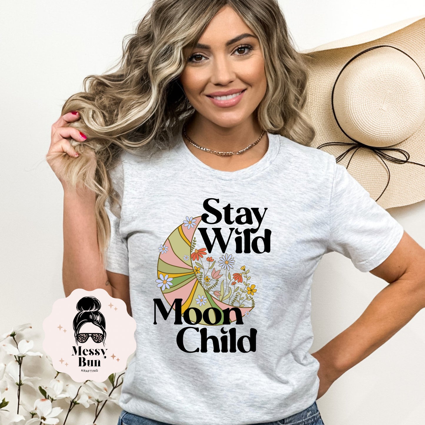 Stay Wild Moon Child  T-shirt, Motivational, Self Love, Self Care